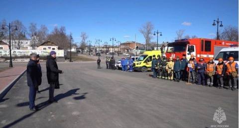 Для борьбы с лесными пожарами в регионе задействуют 199 единиц техники 
