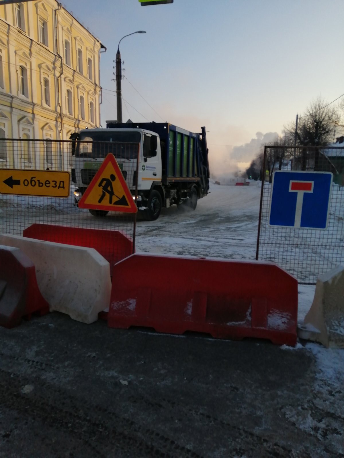 Во Владимире ограничили движение на улице Гражданской до 12 мая