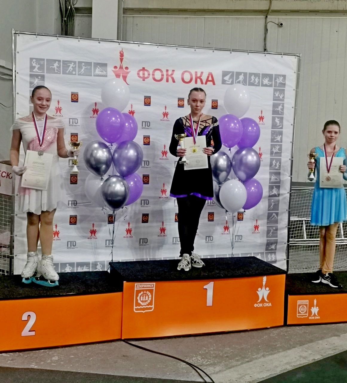 Ковровская фигуристка победила в межрегиональных соревнованиях, посвященных Дню космонавтики