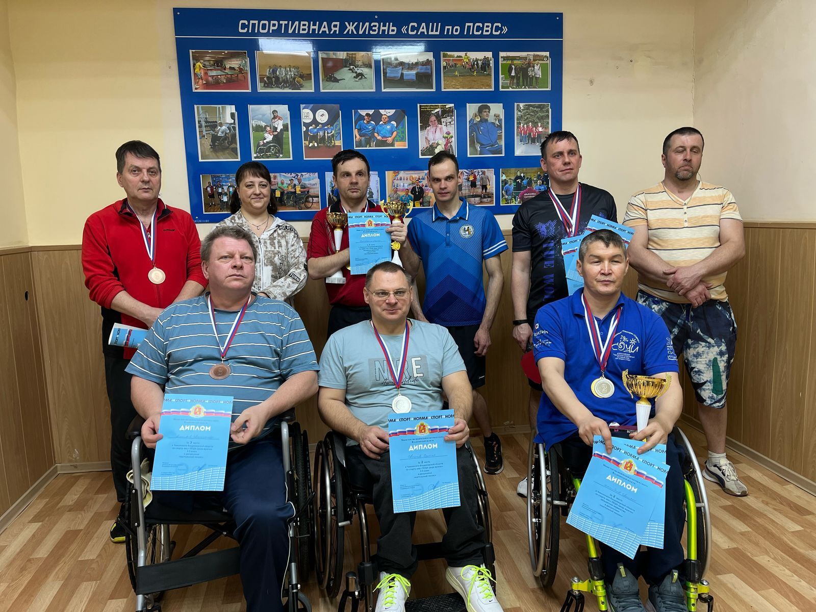 Владимирские спортсмены отправятся на чемпионат России по настольному теннису