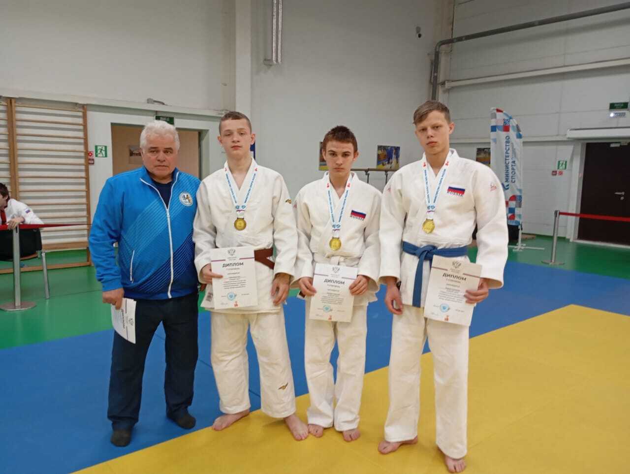 Владимирские дзюдоисты завоевали семь медалей на чемпионате России