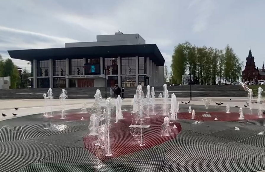 Во Владимире возобновили работу городские фонтаны