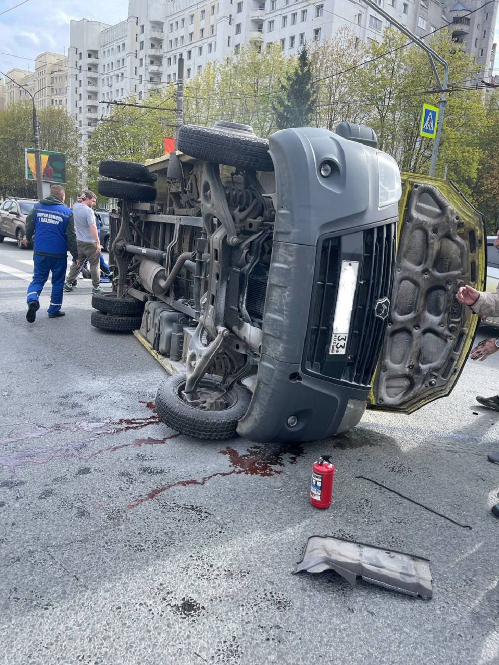 В ДТП с машиной скорой помощи во Владимире пострадали 5 человек 