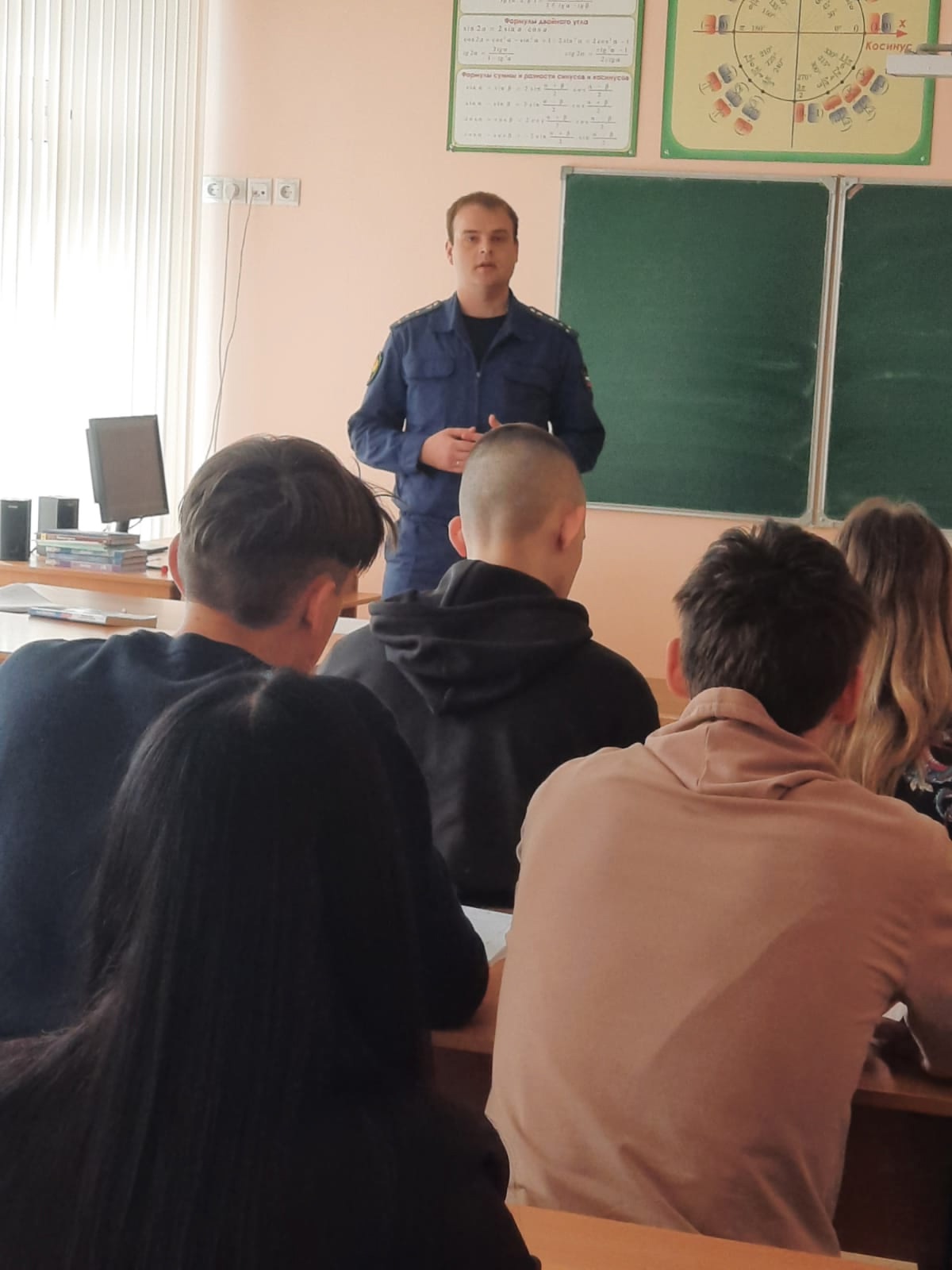 В Камешково рассказали старшеклассникам о Нюрнбергском процессе