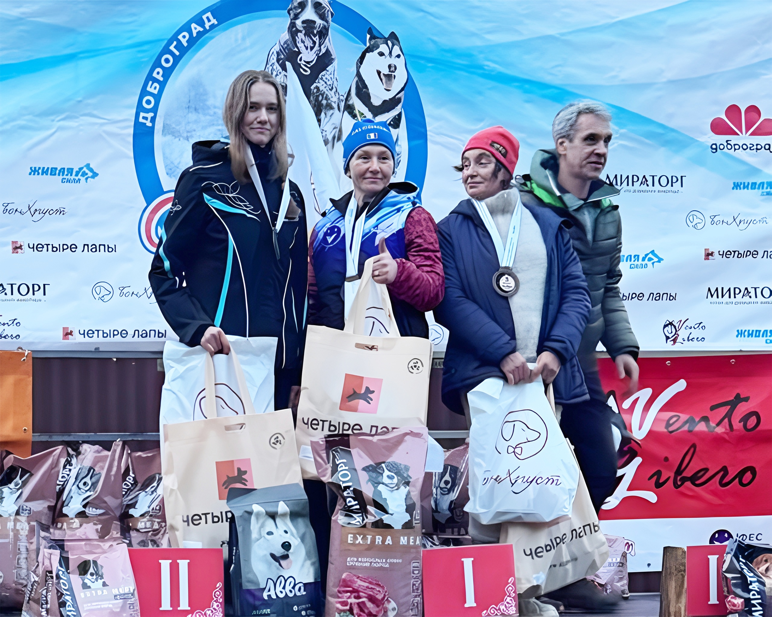 Владимирские каюры успешно выступили в гонке «Семь вёрст...Crazy Dog»