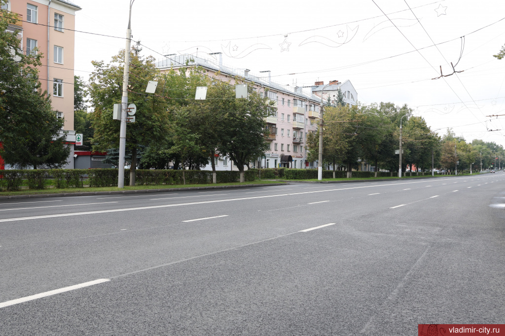 Во Владимире обновят 13 городских дорог по национальному проекту к концу года