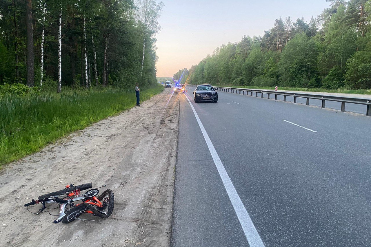 Водитель Mercedes насмерть сбил велосипедиста на автодороге «Владимир-Муром-Арзамас»