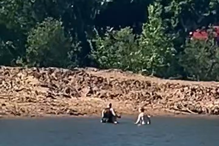 На озере в Коврове мужчина спас тонувшего человека
