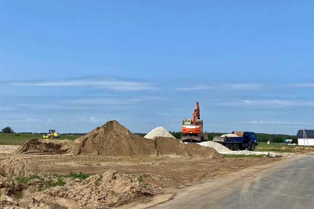 В Ставровской Горке появится 7 километров новых дорог