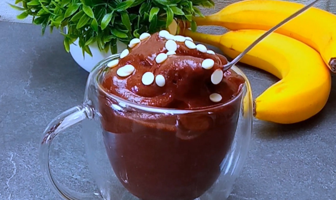  рецепт домашнего мороженого из бананов и какао - дети будут в восторге