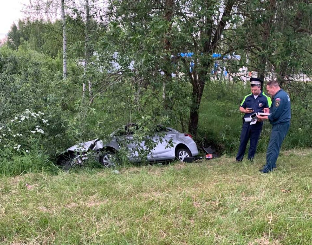 Во Владимирской области в ДТП с «Газелью» и иномаркой пострадала женщина