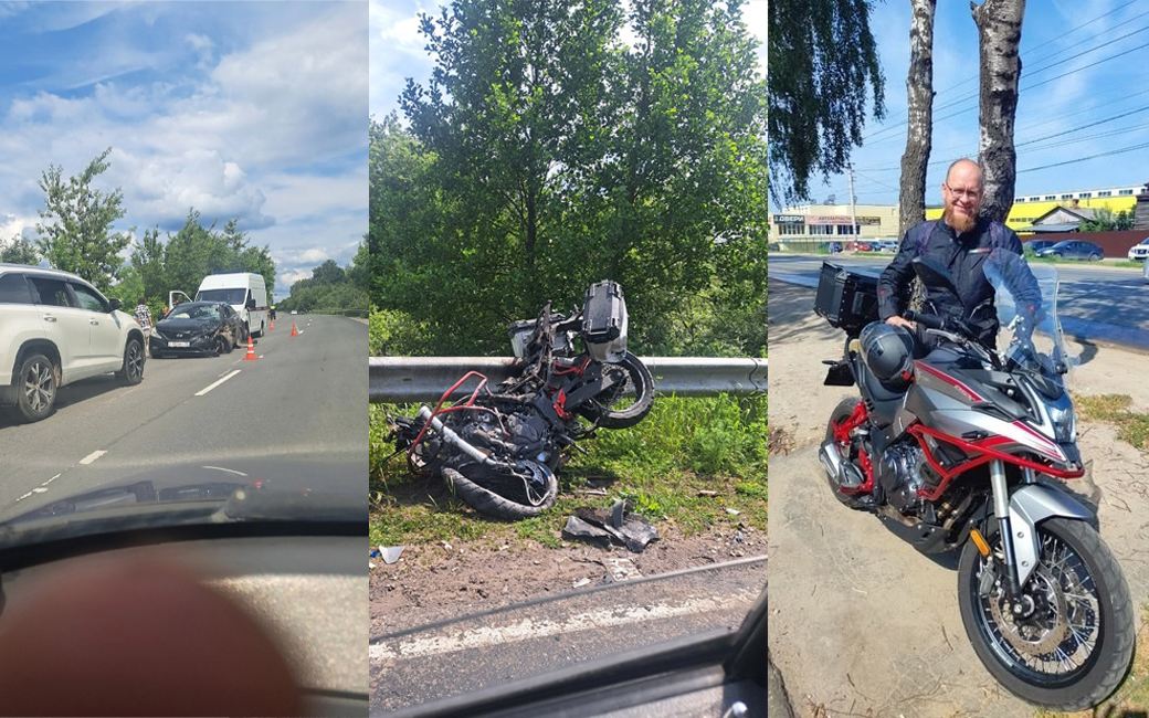 Опытный байкер погиб в ДТП во Владимирской области