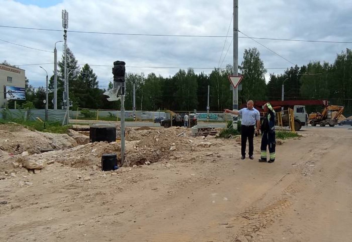 В Коврове идет реконструкция улицы Маршала Устинова за 110 млн рублей