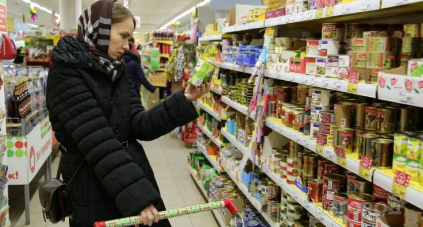 Цены в магазинах выросли на ноль целых четыре сотых процента за неделю
