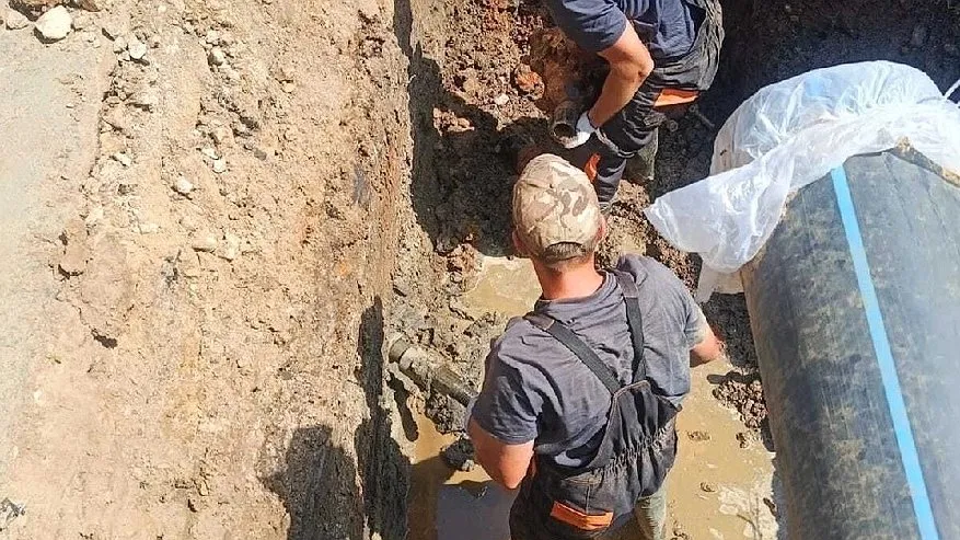 В Вязниках приводят в порядок водопроводную сеть «Толмачёво»