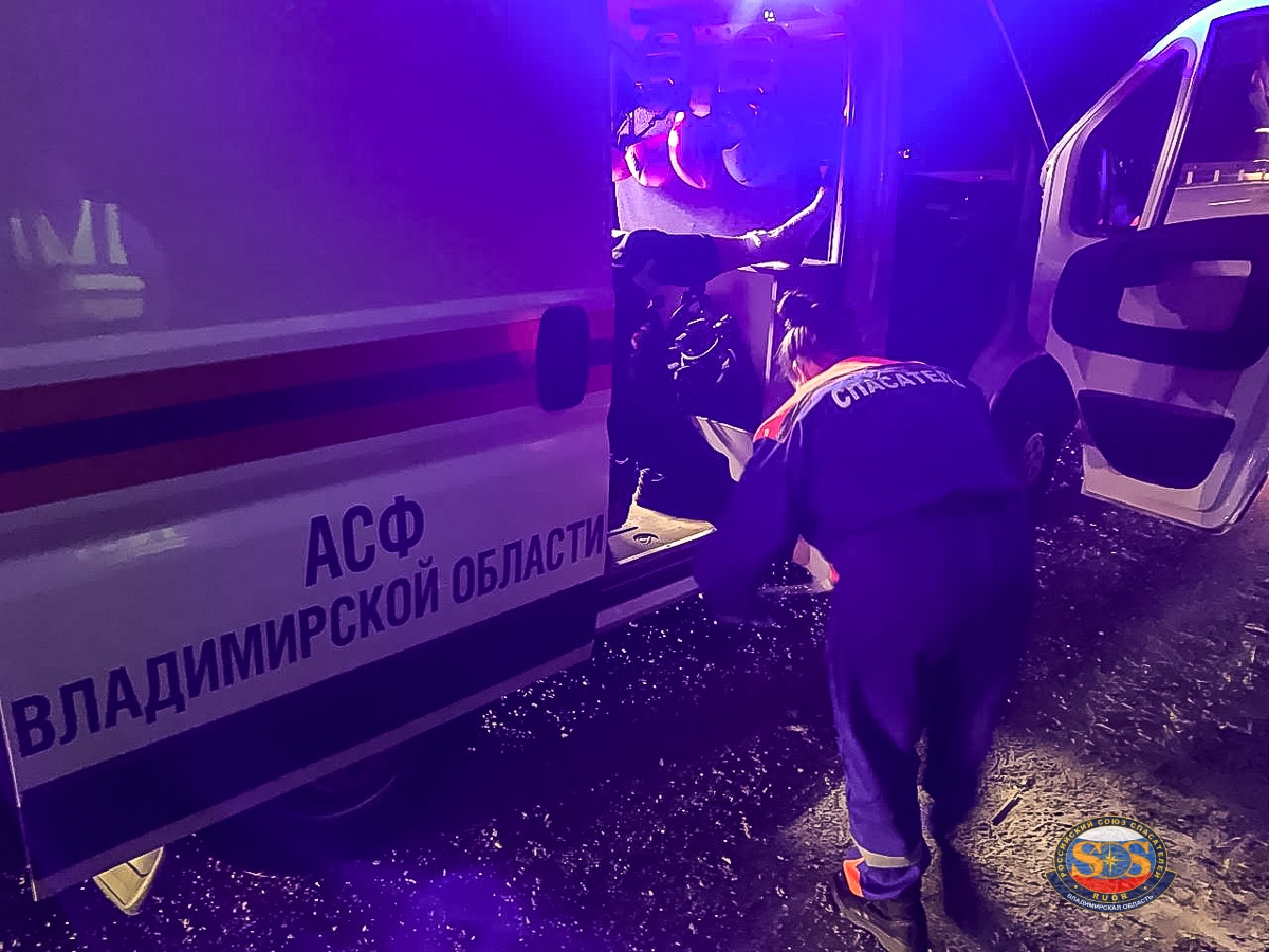 В Камешковском районе мотоциклист врезался в колесо от фуры на М-7