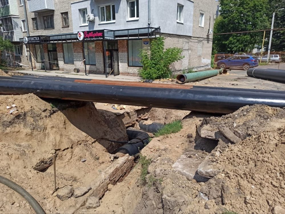 В Муроме срочно начали менять трубы ради возвращения горячей воды