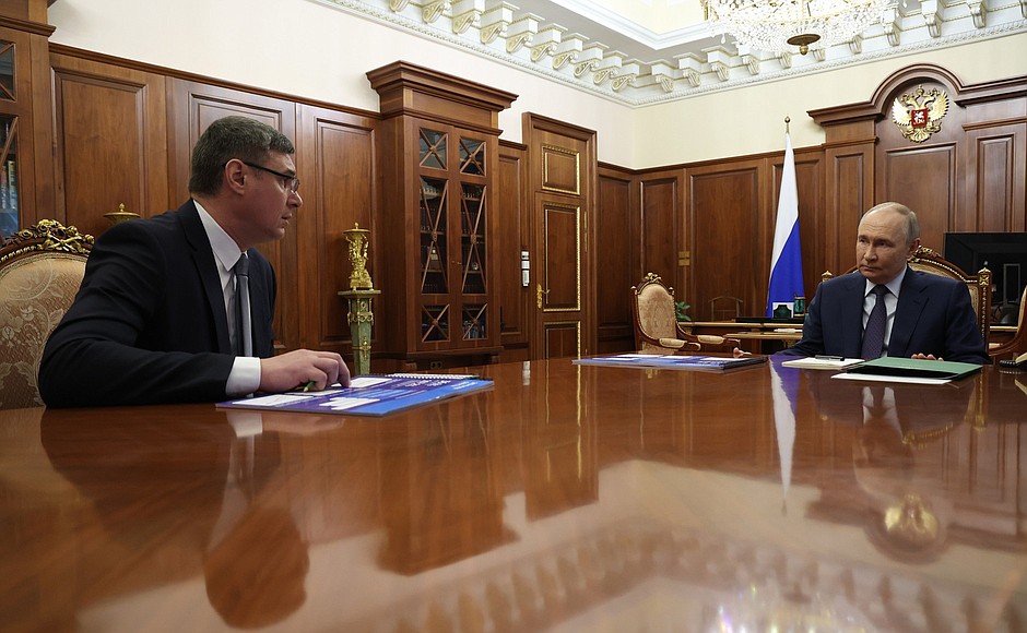 Владимирский губернатор рассказал Путину о штурме Киева в XII веке