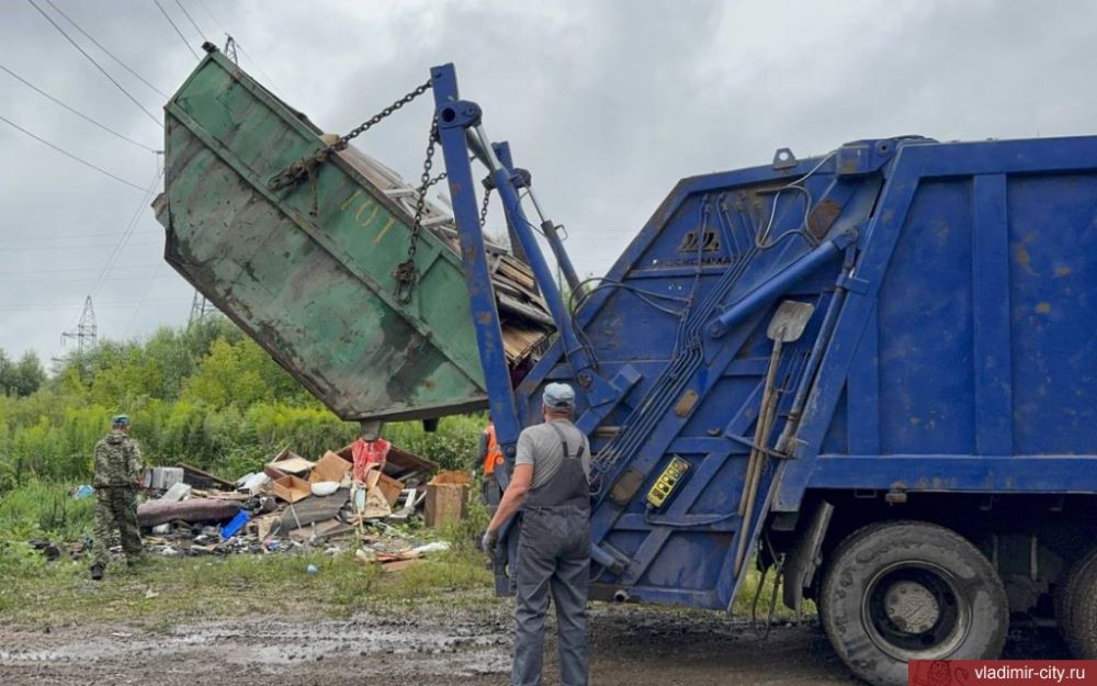Во Владимире планируют убрать сто пятьдесят несанкционированных свалок