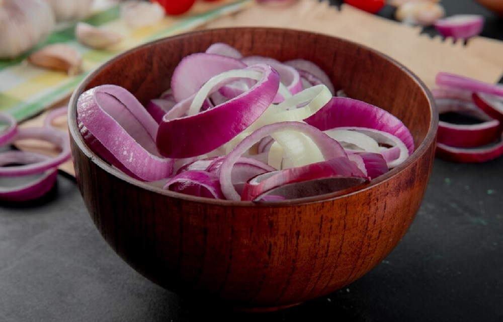 как я мариную лук к мясу, рыбе и салатам - еще и хранится долго 