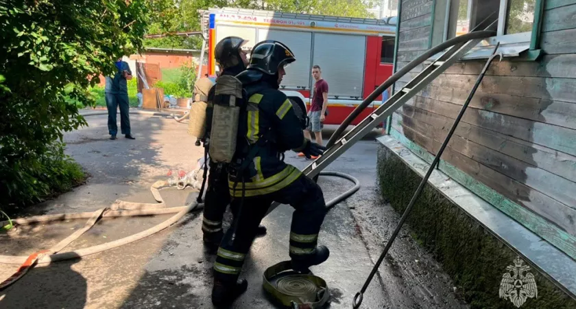 Шесть пожаров произошли за сутки во Владимирской области