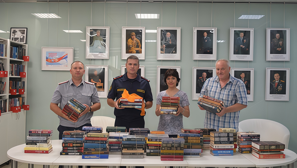 Владимирскому централу сделали книжный подарок к юбилею