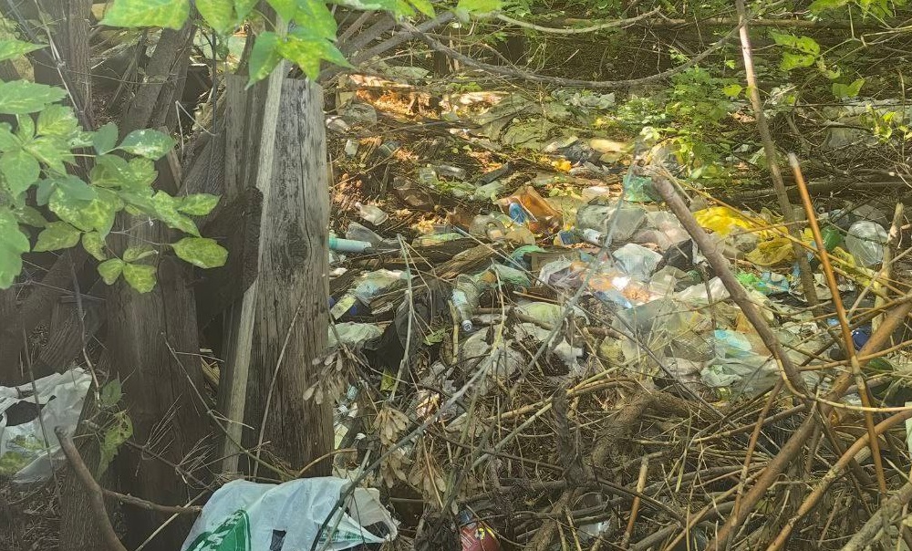 В центре Мурома образовалась ещё одна незаконная свалка