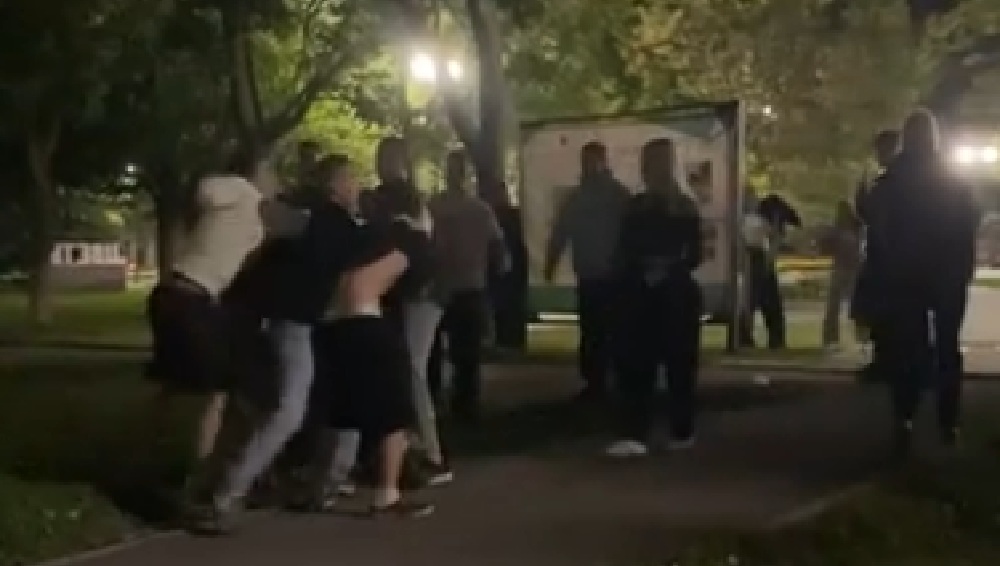 Пьяные подростки разгромили сквер Кутузова во Владимире