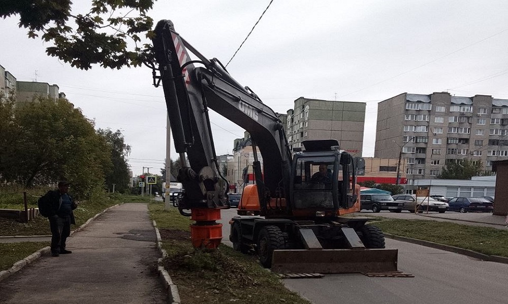 Коммунальщики за день привели в порядок несколько улиц и проспектов Владимира