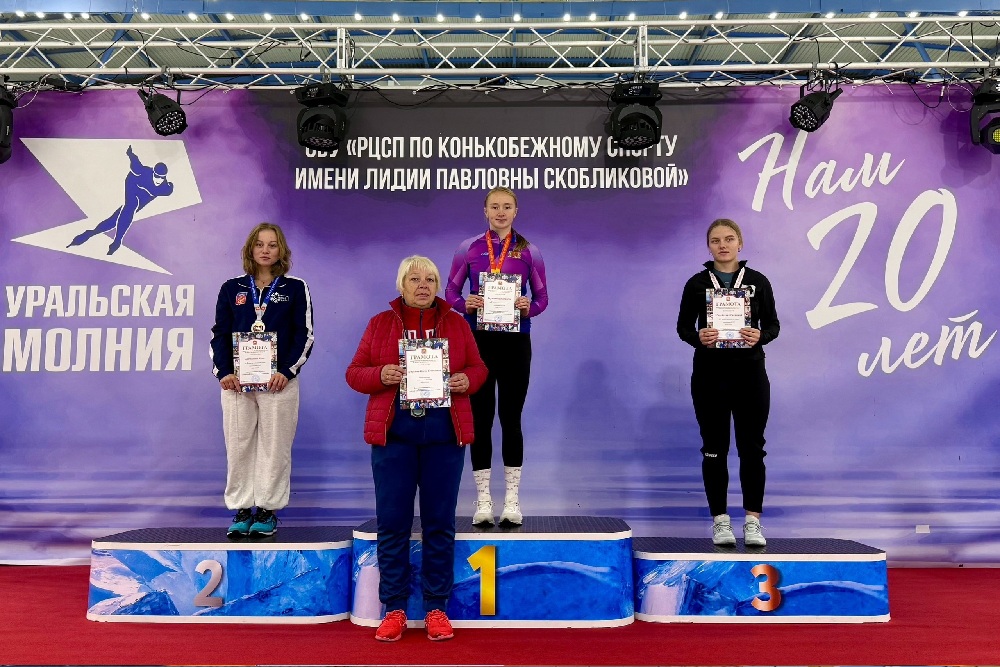 Владимирская конькобежка выиграла «золото» на всероссийском турнире
