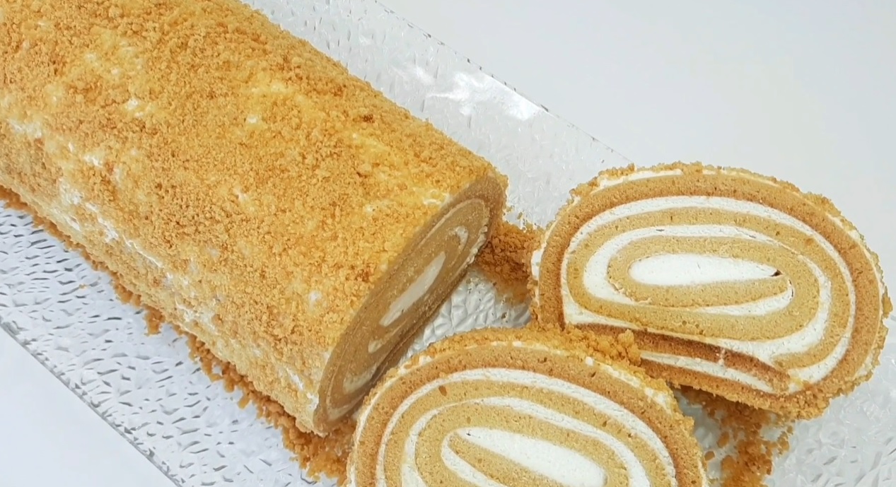  рецепт медовика-рулета за 30 минут - невероятно вкусно