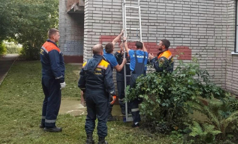Владимирские спасатели освободили ребёнка из запертой квартиры
