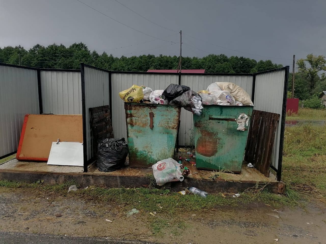 В Селивановском районе запустили содержание мусорных площадок