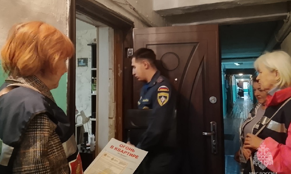 В общежитии Гусь-Хрустального прошёл профилактический рейд