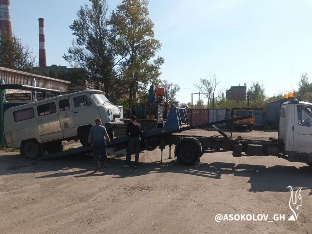 Из Гусь-Хрустального отправили гумконвой бойцам