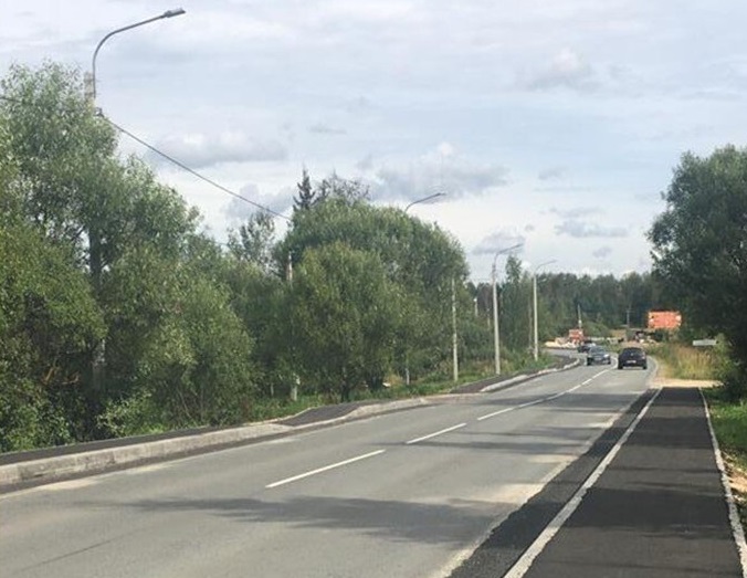 В Александровском районе завершили строительство тротуаров