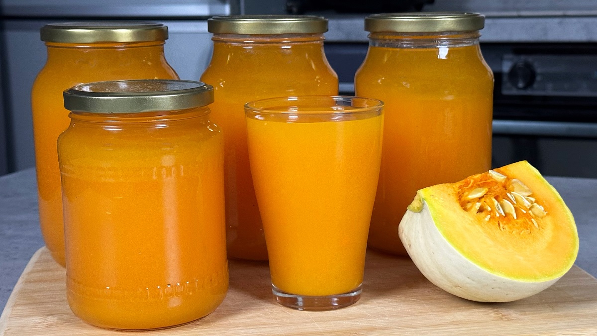  рецепт домашнего тыквенного сока с цитрусовой ноткой - проще не бывает