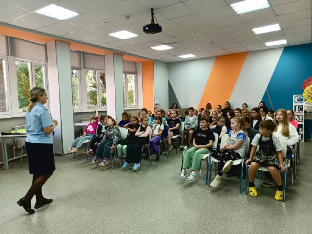 ГИБДД провела урок безопасности для детей во Владимирской области