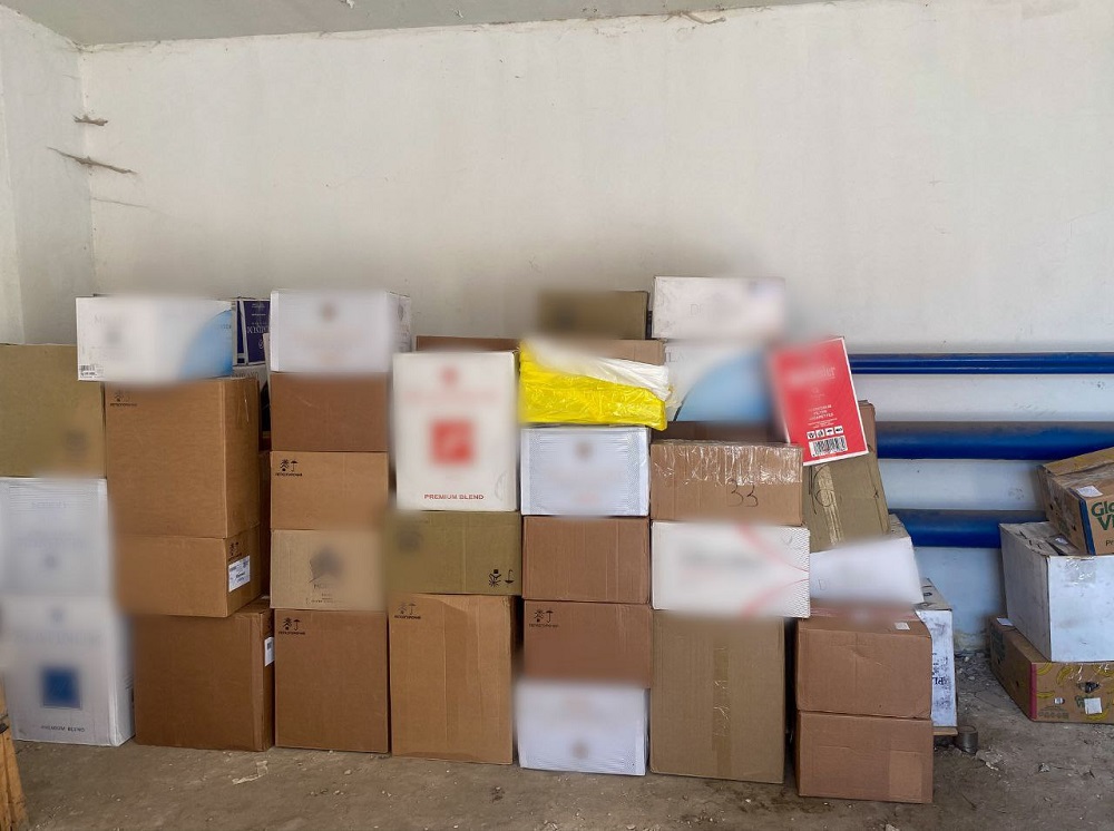 В Гусь-Хрустальном нашли 33 тысячи пачек контрафактных сигарет